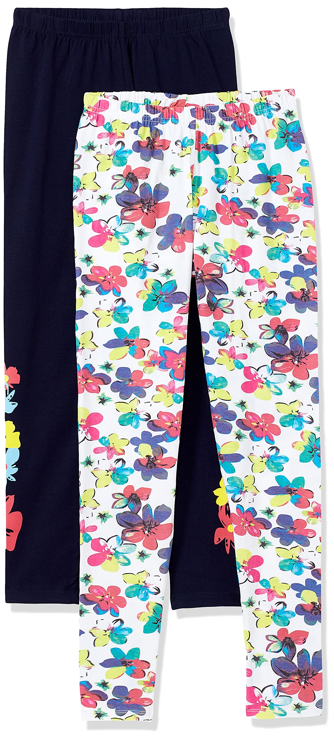 Cloth Theory Girls Printed Leggings Regular (CTLG017_Multi_34 yrs)
