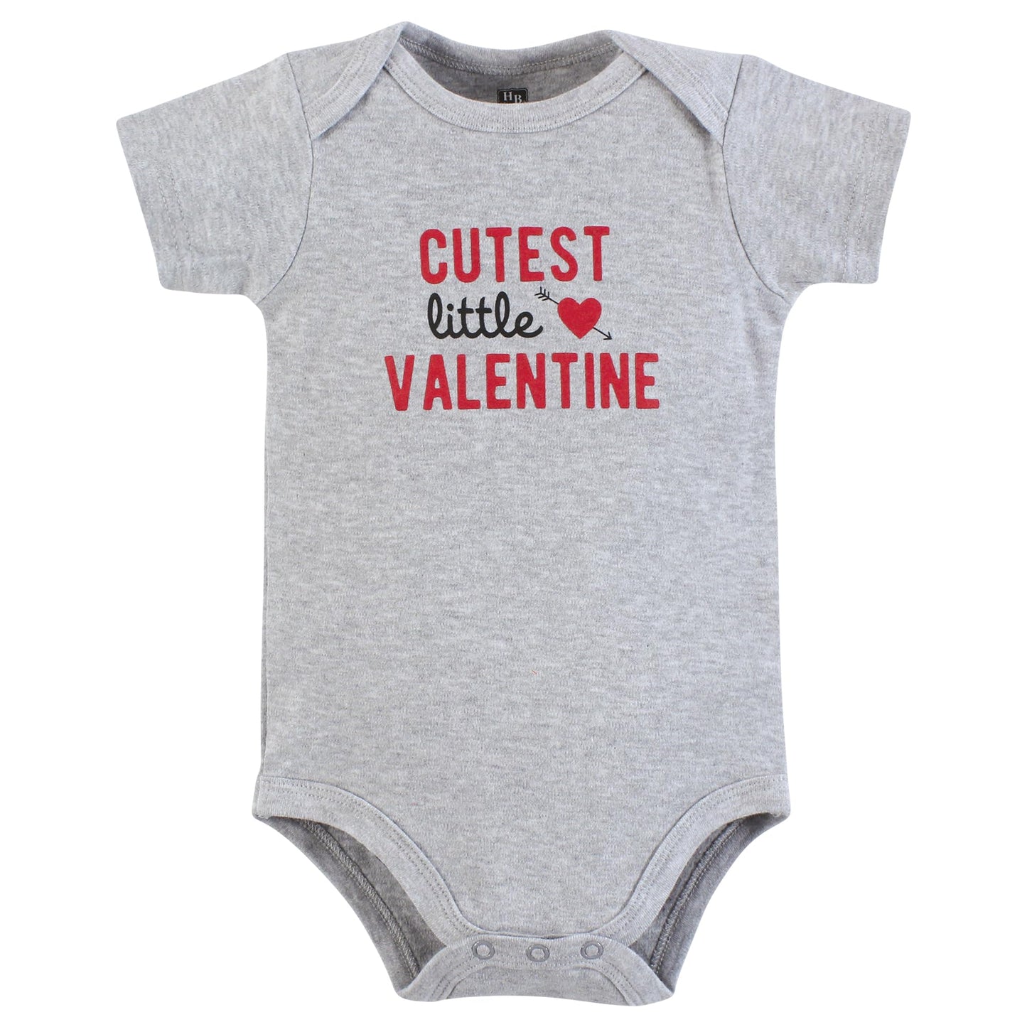 Hudson Baby Unisex Cotton Bodysuit And Pant Set, Cutest Valentine, 18-24 Months