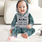 Fommy Baby Boy Clothes 6-9 Months Aint No Mama Like The One I Got Boy Clothes+Little Man Stripe Long Pants 2Pcs Boy Outfit