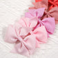 30Pieces Boutique Grosgrain Ribbon Hair Clips Dovetail 3.5' Hair Bows Alligator Clips Hair Accessories For Babies Toddlers Teen