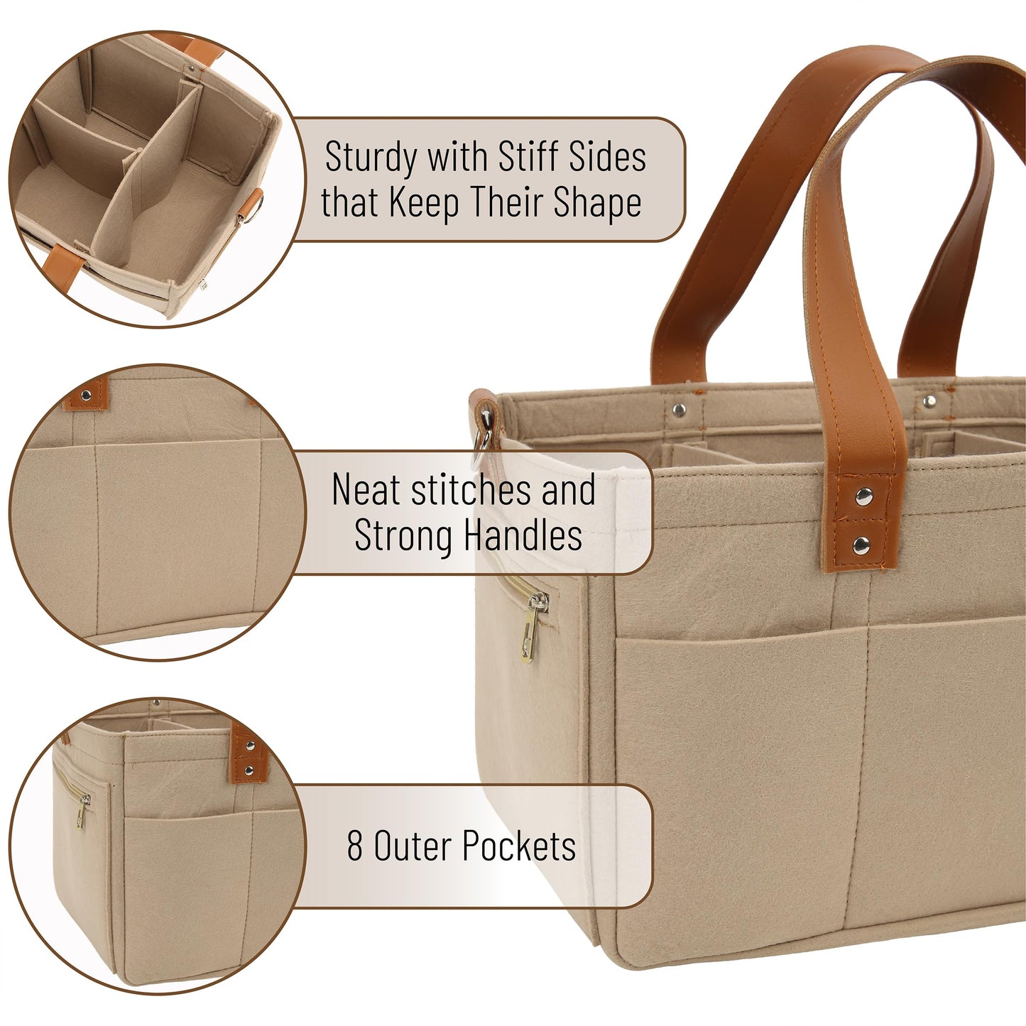 Mr. Pen- Baby Diaper Caddy Organizer, Leather Strap, Baby Organizer, Car Diaper Caddy, Baby Caddy Organizer, Portable Diaper Cad