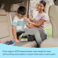 Graco? Turbobooster? Lx Backless Booster With Affix Latch | Backless Booster Seat For Big Kids Transitioning To Vehicle Seat Bel