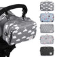 Small Diaper Bag, Stroller Organizer Bags For Baby With Insulated Pocket, Stroller Hooks And Adjustable Strap,Universal Mini Dia