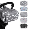 Small Diaper Bag, Stroller Organizer Bags For Baby With Insulated Pocket, Stroller Hooks And Adjustable Strap,Universal Mini Dia