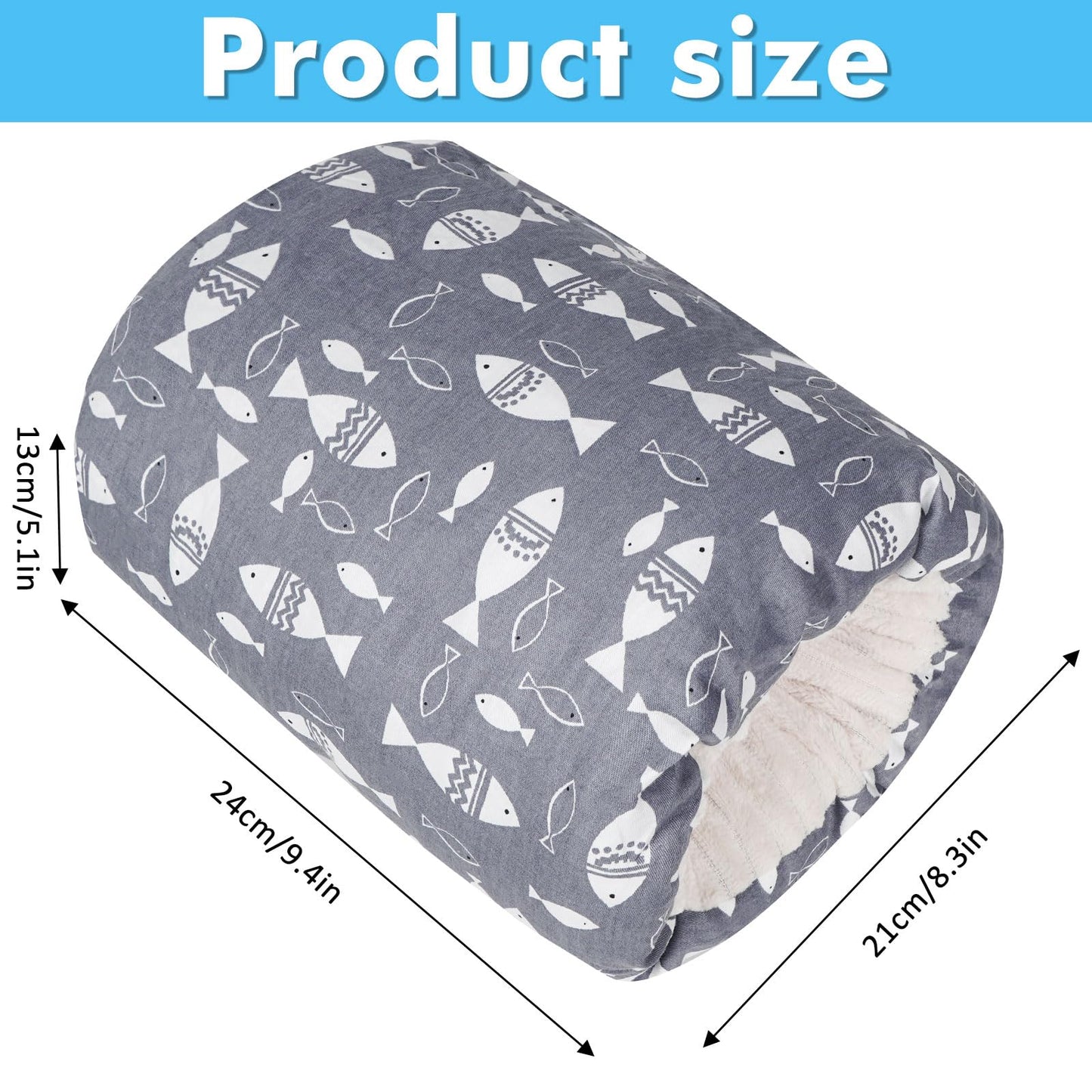 Povkufii Baby Nursing Arm Breastfeeding Pillow Adjustable Nursing Pillow Soft Nursing Arm Pillow Baby Feeding Pillow(Grey Little