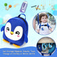 Accmor Toddler Harness Backpack Leash, Cute Penguin Kid Backpacks With Anti Lost Wrist Link, Mini Child Backpack Harness Leashes