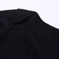 Defahn Baby Bodysuit Pack 2 Long Sleeve Onesie For Newborn Boys Girls Black 6-9 Months
