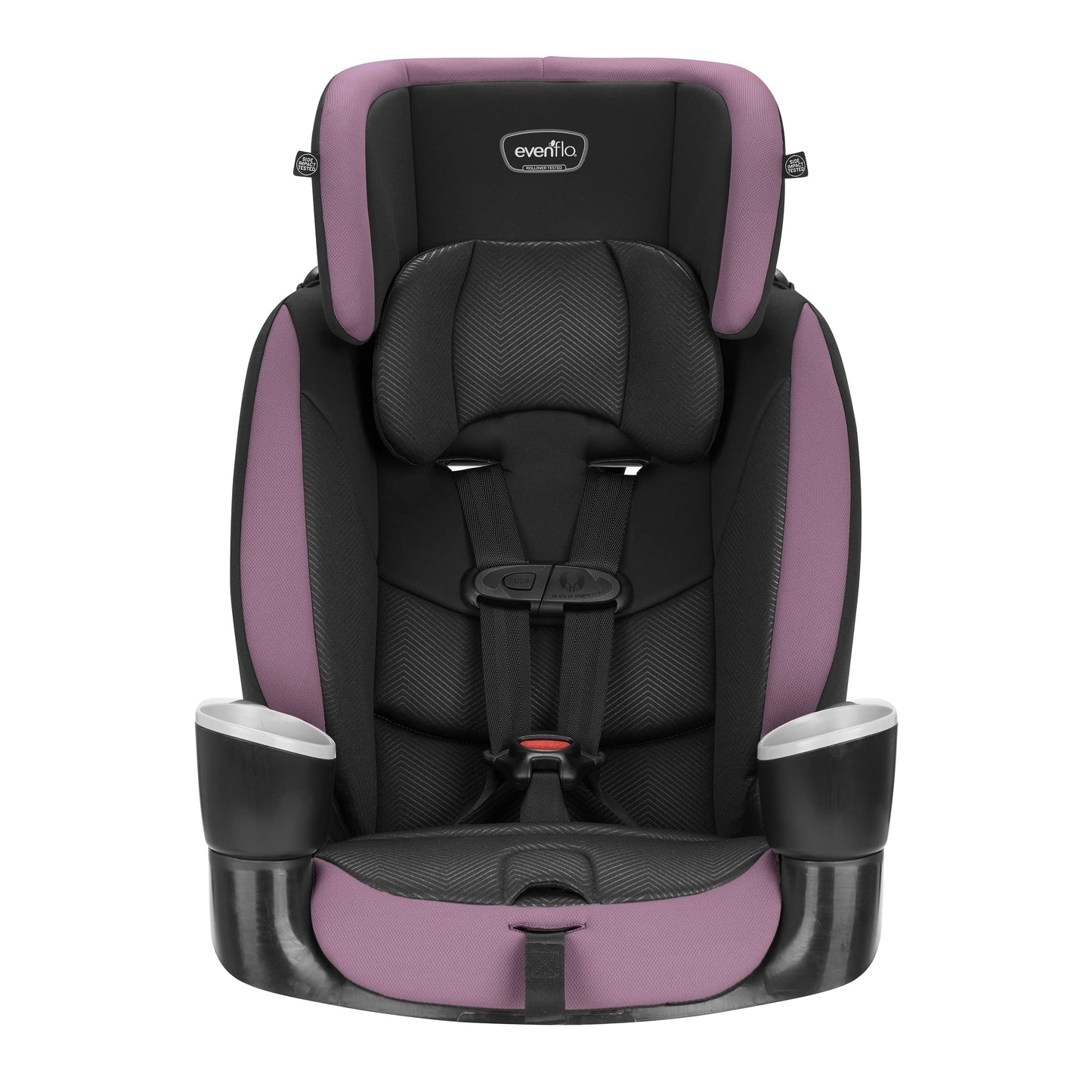 Evenflo Maestro Sport Convertible Booster Car Seat, Forward Facing, High Back, 5-Point Harness, For Kids 2 To 8 Years Old, Whitn