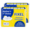 Fixel Baby Diapers Pants Triple Xl Xxxl Size Pack Of 2 (48 Pieces)