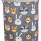 Clocor Kids Laundry Basket,Collapsible Jungle Storage Baskets,Baby Nursery Hamper For Boys And Girls, Bedroom Decor,Gift Basket(
