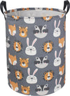 Clocor Kids Laundry Basket,Collapsible Jungle Storage Baskets,Baby Nursery Hamper For Boys And Girls, Bedroom Decor,Gift Basket(
