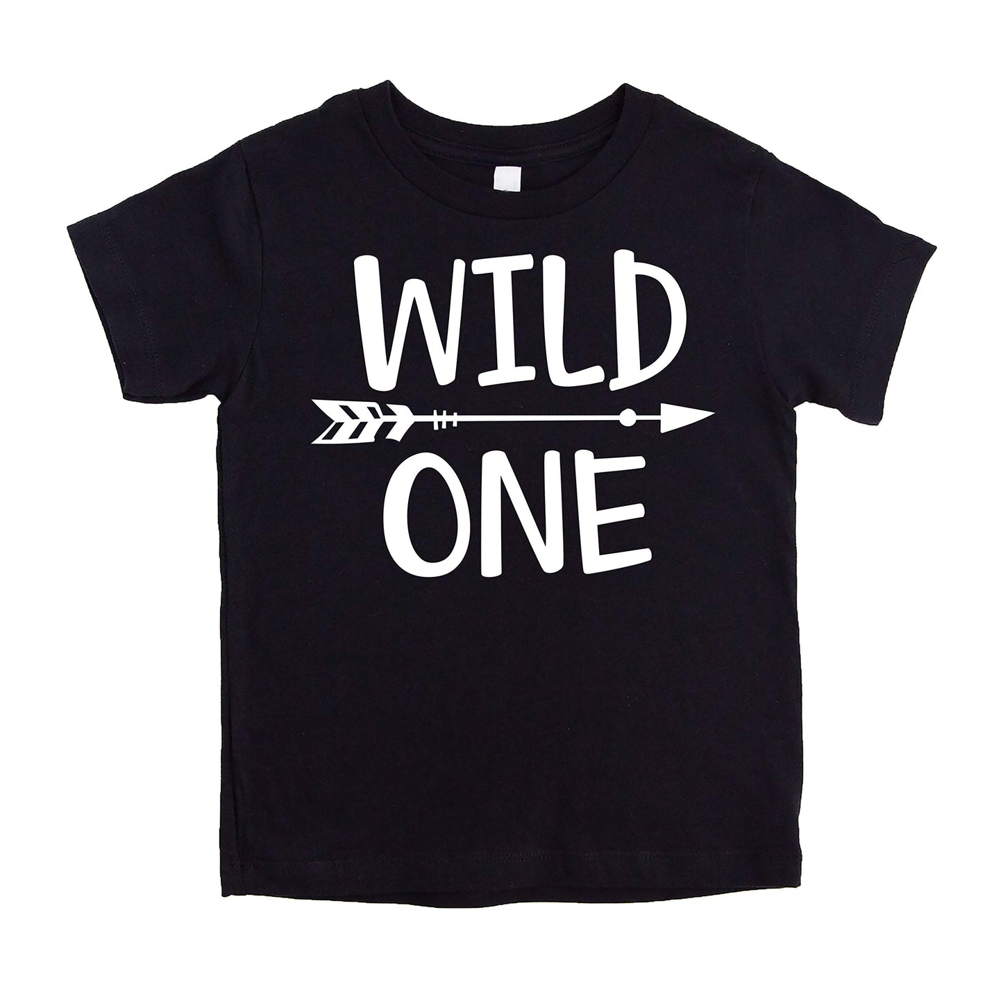 Wild One Boys 1St Birthday Shirt For Baby Boys First Birthday Outfit Black Shirt 12 Months