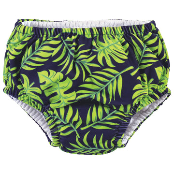 Hudson Baby Unisex Baby Swim Diapers, Tropical Leaves, 0-6 Months
