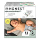 The Honest Company Clean Conscious Diapers | Plant-Based, Sustainable | Pandas + Barnyard Babies | Club Box, Size 2 (12-18 Lbs),