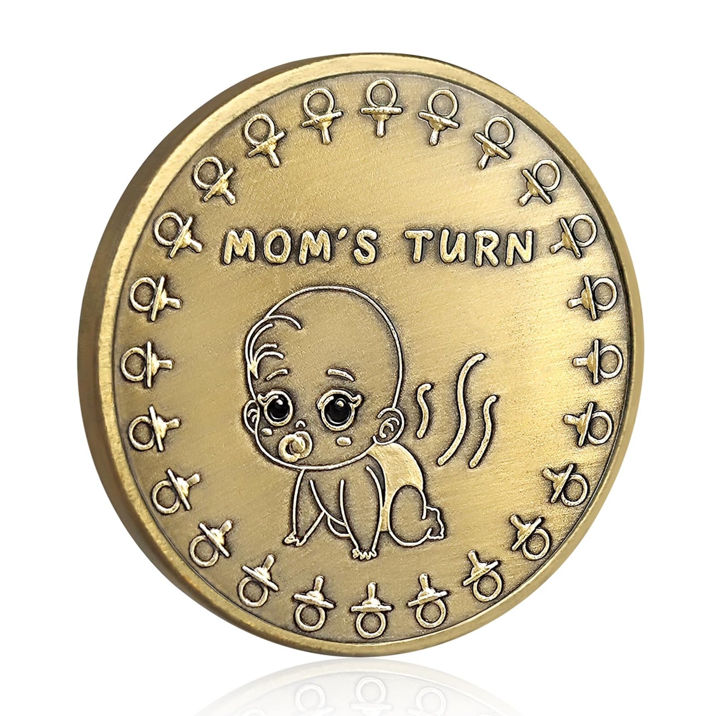 New Parent Decision Coin Funny Pregnancy Gifts For First Time Moms Dads Cute New Parents Gift For Couples Mommy Daddy Women Men