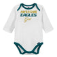 Gerber Nfl Baby Girls 3 Pack Bodysuit Registry Gift Set Footed Pant And Cap, Team Color, 3-6M Us