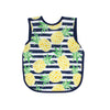 Bapronbaby Pineapple Stripes Bapron - No Neck Tie Safer Bib For Baby & Toddler - Soft Waterproof Stain Resistant - Machine Washa