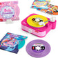 Fisher-Price Musical Toy Barbie Record Player with 5 Records & Display Rack for Preschool Pretend Play Kids Ages 3+ Years