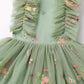 Fairy Dress Toddler, Party Dress For Baby Girl Boho Lace Hippie Flower Puffy Wedding Birthday Fancy Dance Evening Gown For Kids