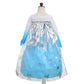 Dressy Daisy Girls' Ice Princess Dress Costume Birthday Halloween Christmas Fancy Party Dresses With Cape Size 6-6X Style B