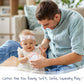 June Garden 2.5 My First Baseball - Plush Baby Squeaker Toy - Safe Soft Sports Toy for Infants Boys and Girls