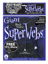 Rubies Large Black Spider Web With Spiders