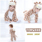 Tonwhar Kids' And Toddlers' Infant Tiger Dinosaur Animal Fancy Dress Costume Outfit Hooded Romper Jumpsuit (18-24 Months/Height: