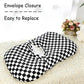 Dilimi Baby Lounger Cover For Boys And Girls, Removable Cover Ultra Soft Comfortable Lounger Slipcover, Black Checkerboard (Loun