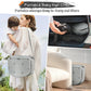 4 In 1 Portable Baby High Chair,Convertible Highchair For Babies & Toddlers-Foldable Infant Booster Seat,Carry Small Box,Dining