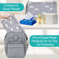 Phoebus Baby Portable Diaper Changing Pad - Travel Waterproof Baby Changing Mat With Shoulder Strap - Foldable Diaper Changing S