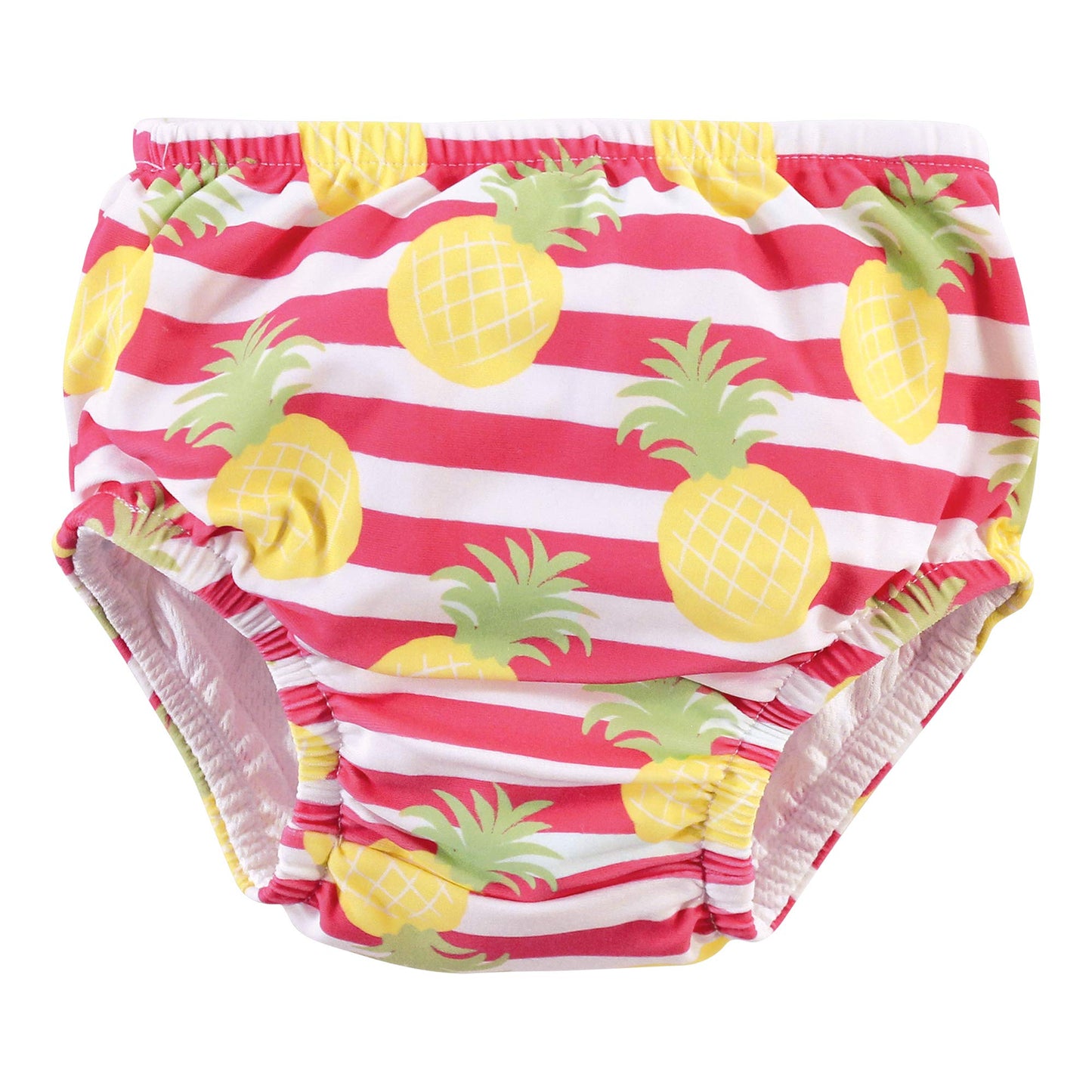 Hudson Baby Unisex Baby Swim Diapers, Tropical Floral, 6-12 Months
