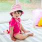 Vaenait Baby Infant & Kids Sun Protection Rashguard Short Sleeve Swim Shirt Oasis Hotpink M