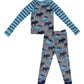 Mummamia Unisex Pyjama Set (MUMMA113256 Years, Grey, 56 Years)