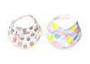 Copper Pearl Baby Bandana Drool Bibs for Drooling and Teething 2-Pack Gift Set Celebration