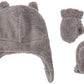 Simple Joys By Carter'S Baby Hat And Mitten Set, Grey, 12-24 Months