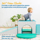 Ecr4Kids Softzone Single Tunnel Maze, Toddler Playset, Contemporary, 6-Piece