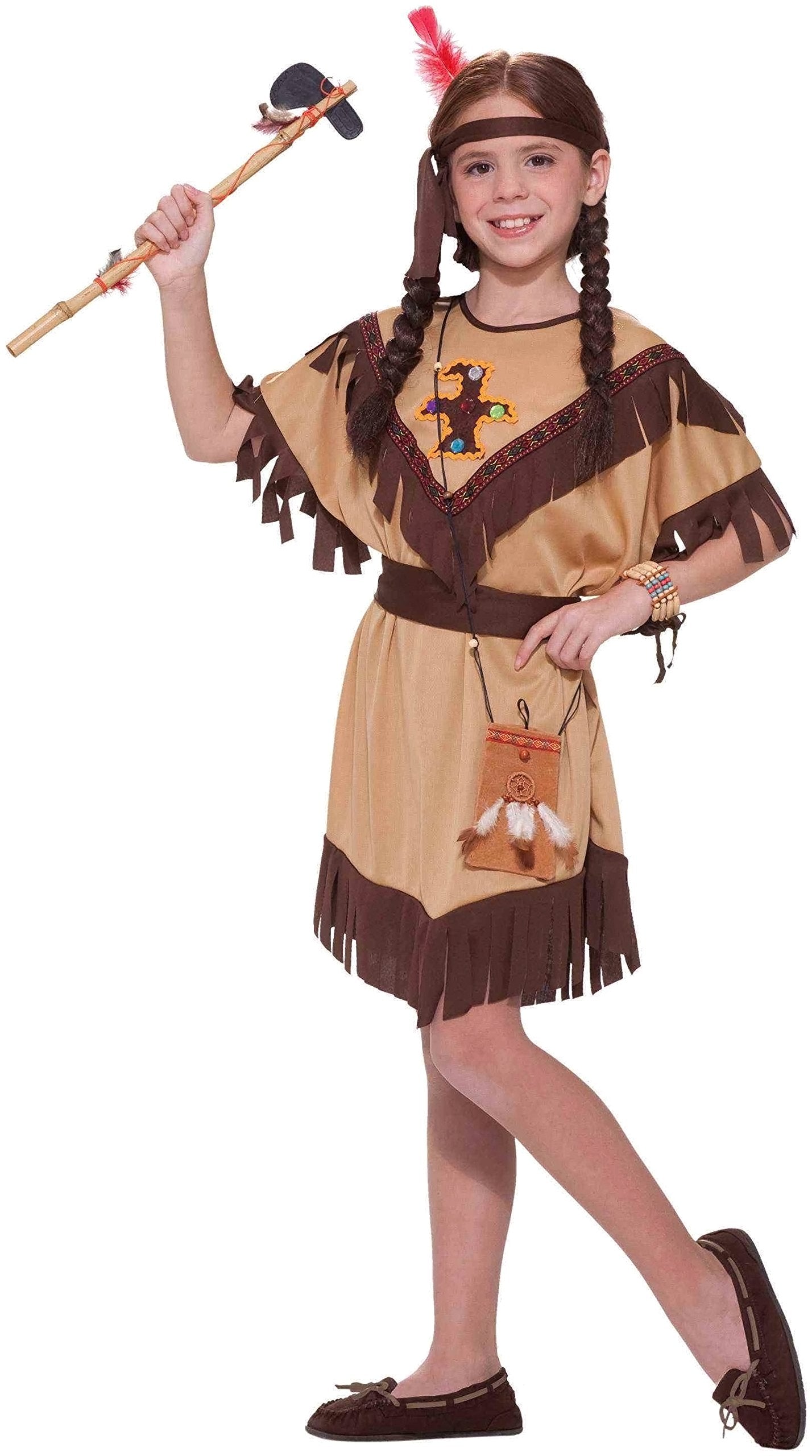 Forum Novelties Native American Princess Costume, Childs Medium