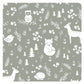 Bapronbaby Forest Friends Splash Mat - Waterproof Catch-All For Under High Chairs, Floors, Tables, Playtime Or Arts & Crafts - M