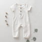 Saeaby Baby Girl Clothes Summer Outfit Infant White Jumpsuit Short Sleeve Romper Bodysuit Newborn Clothes One Pieces Outfit For