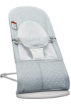BabyBjrn Bouncer Balance Soft, Mesh, Silver/White 2-in-1 Adjustable Baby Bouncer Seat and Toddler Chair, Newborn to Toddler (8-2