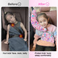 Seat Belt Cover Pad For Kids, Soft Car Seat Strap Cover And Seat Belt Pillow For Children Seatbelt Support Travel Car Pillow