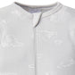 Gerber Baby Unisex 2-Pack 2-Way Zip Thermal Footed Sleep 'N Play, Airplanes, 3-6 Months