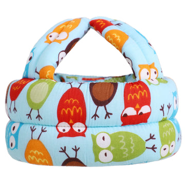Simplicity Baby Safety Helmet Toddler Head Protection Cap Adjustable, Blue Owl