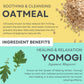 Organic Oatmeal Soothing Bath Soak For Sensitive Skin, Baby & Kids - All Natural & Fragrance-Free, 17 Oz (3 Packs) - Made In Usa