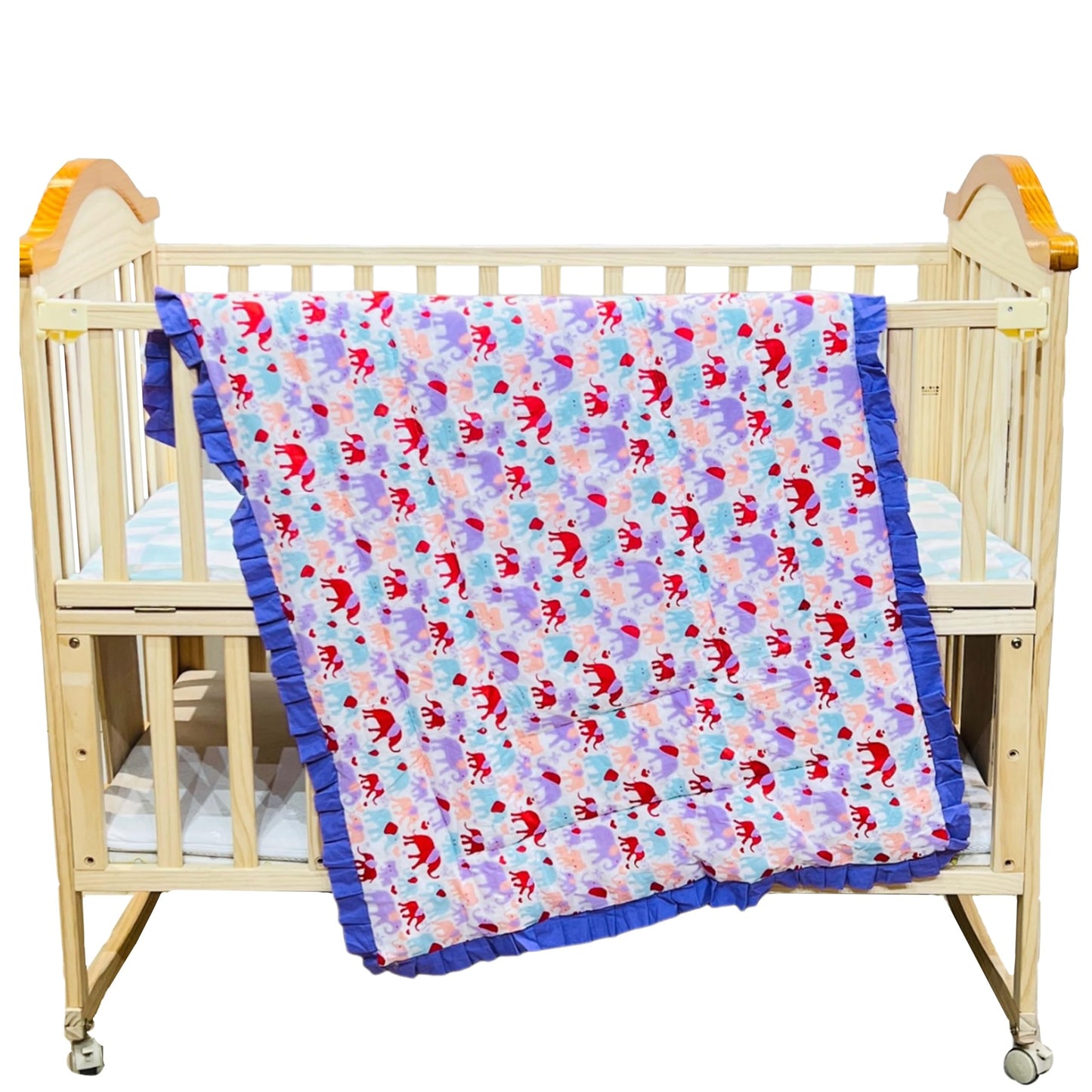 Infantbond New Born Super Soft Baby Blanket Wrapper Blanket For Babies (100 X 88 Cm) Lightweight All Season | Nursing Baby Gifts
