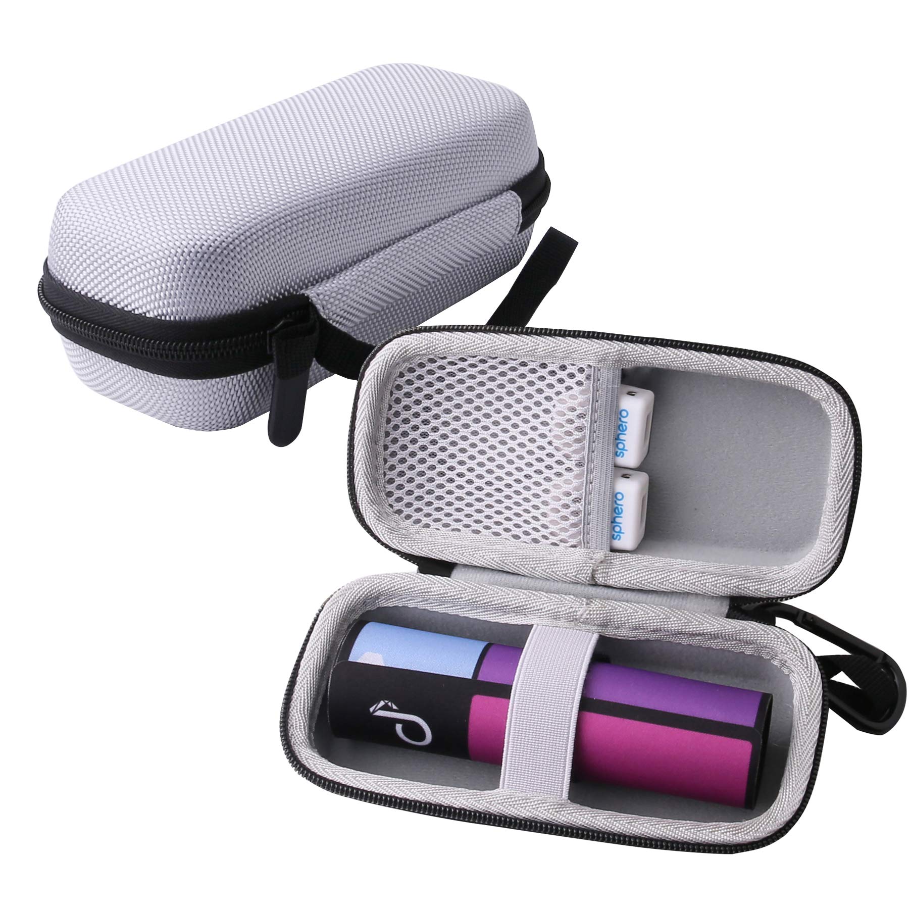 WERJIA Hard Travel Case for Sphero Specdrums Musical Rings Play Pad (Grey)