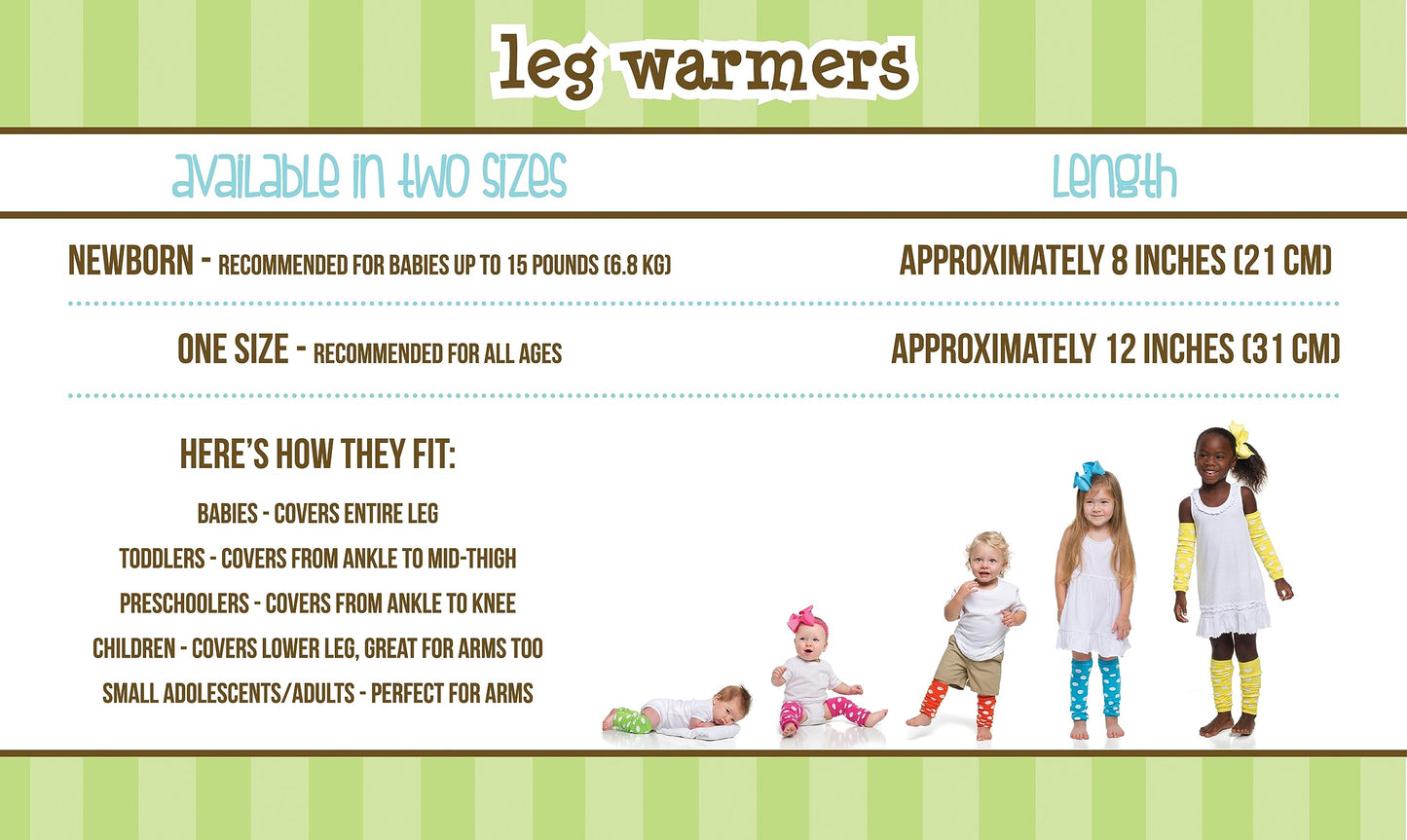 Judanzy Christmas And Halloween Baby And Toddler Leg Warmers For Girls And Boys (One Size, Football)