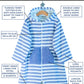 Sammimis Swim Suit Cover Up - Menorca - Kids Beach Towel With Hood, Zipper, Pockets, Long Sleeves & Terry Lining - Boys & Girls