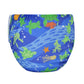 Durio Swim Diaper Washable Swimming Diapers Unisex Toddler Newborn Swim Diaper Reusable Girls Boy B Blue Seaworld 12-18 Months