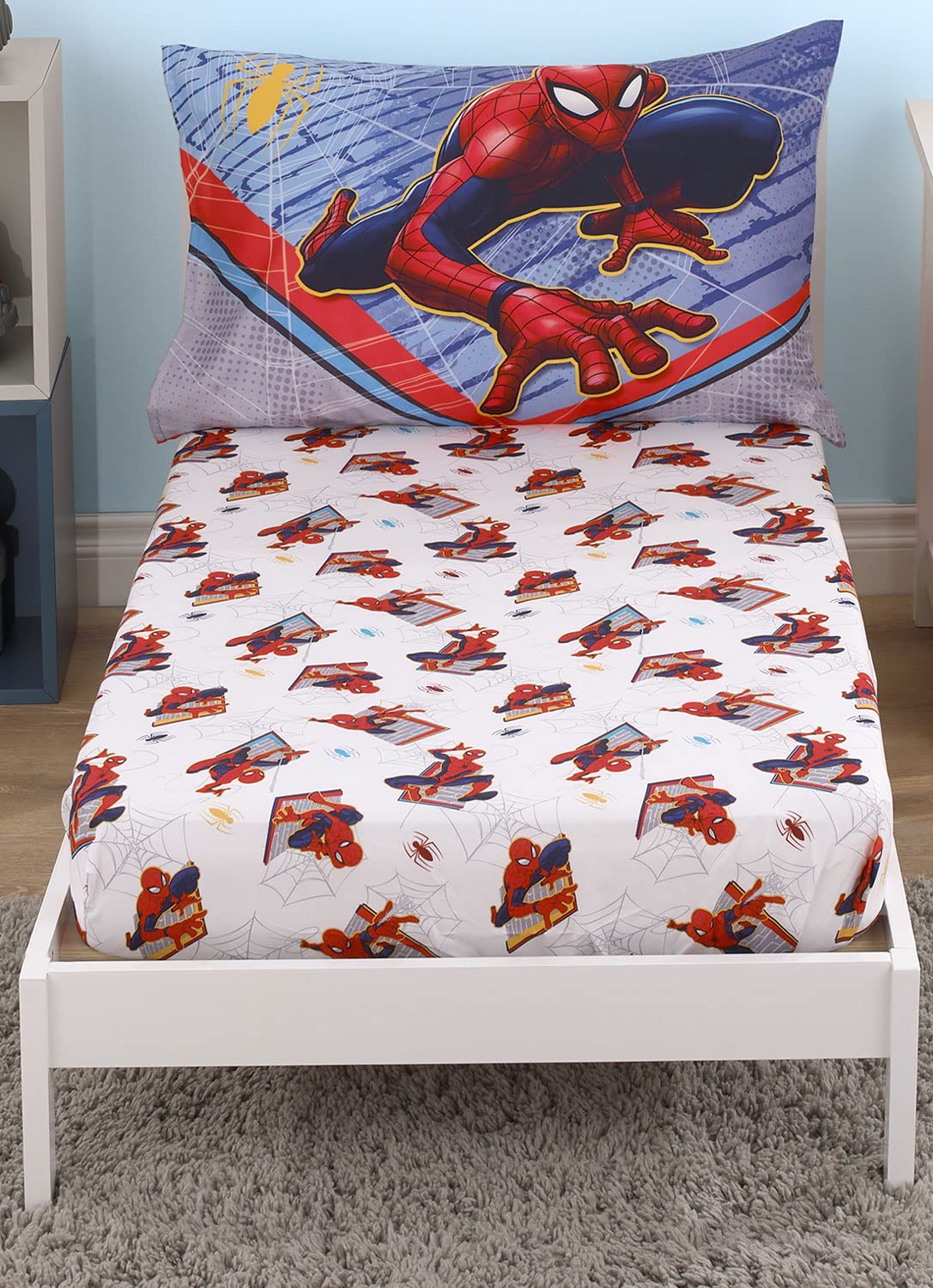 Marvel Spiderman 2-Piece Toddler Sheet Set